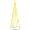 vidaXL Christmas Cone Tree Warm White 732 LEDs 160x500 cm