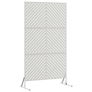 vidaXL Privacy Screen Grey 100 x 50 x 180 cm Steel
