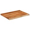 vidaXL Bathroom Countertop 70x60x2.5 cm Rectangular Solid Wood Acacia