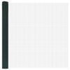 vidaXL Fence Post Green 10 x 1.6 m (12 x 12 mm mesh) Steel and PVC