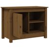 vidaXL TV Cabinet Honey Brown 70x36.5x52 cm Solid Wood Pine