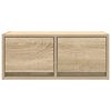 vidaXL TV Cabinet Sonoma Oak 60x31x25.5 cm Engineered Wood