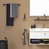 Tiger Towel Rail "Bold" Matt Black