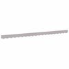 vidaXL Awning Valance Light Grey 430 x 20 cm Canvas