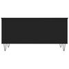 vidaXL Coffee Table Black 90x44.5x45 cm Engineered Wood