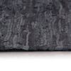 vidaXL Hand-woven Chindi Rug Leather 160x230 cm Grey