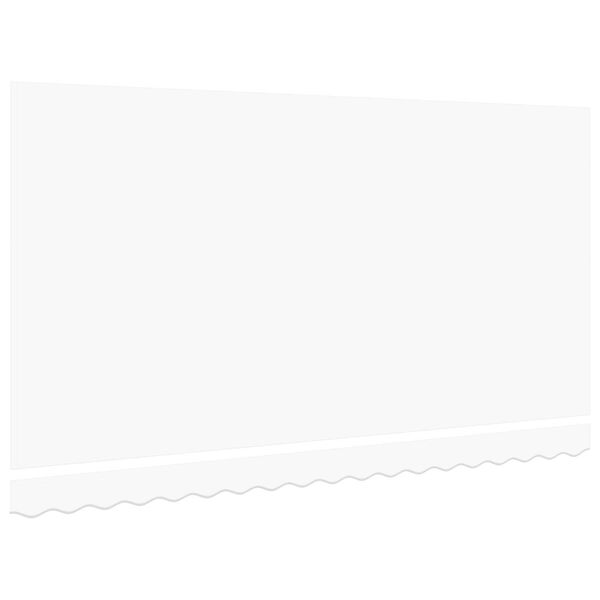 vidaXL Awning Replacement Fabric White 380 x 195 cm Polyester