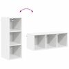 vidaXL Hanging Cabinet Riga White 30 x 29.5 x 80 cm Engineered Wood
