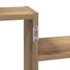 vidaXL Wall Shelf Artisian Oak 104x15x49 cm Engineered Wood