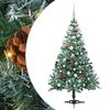 vidaXL Artificial Christmas Tree with Stand Green 150 cm PVC and Steel