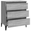 vidaXL Sideboard Grey Sonoma 60x35x69 cm Engineered Wood