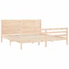 vidaXL Bed Frame without Mattress 200x200 cm Solid Wood