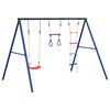 vidaXL Outdoor Swing Set with Swing. Trapeze. Ladder