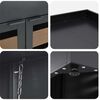 vidaXL Wheelie Bin Storage for 6 Bins Anthracite 408 x 77.5 x 121.5 cm