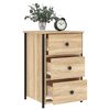 vidaXL Bedside Cabinets 2 pcs Sonoma Oak 40x36x60 cm Engineered Wood