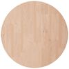 vidaXL Round Table Top Ø50x2,5 cm Untreated Solid Wood Oak