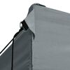 vidaXL Professional Folding Party Tent with 4 Sidewalls 3x6 m Steel Anthracite