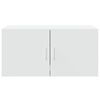 vidaXL Wall Cabinet White 80x42.5x40 cm Engineered Wood