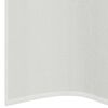 vidaXL Voile Curtains with Grommets 2 pcs White