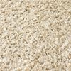 vidaXL High Pile Shaggy Rug Beige 140x200 cm 50 mm