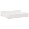 vidaXL Under-Bed Drawers 2 pcs White 85x55x17 cm Solid Wood Pine