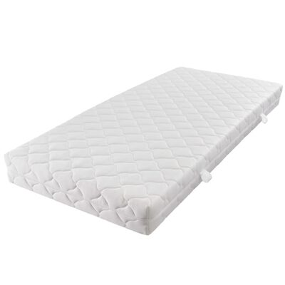 vidaXL Mattress with a Washable Cover 200 x 160 cm