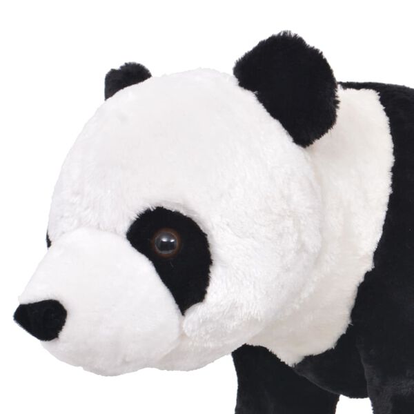 vidaXL Standing Plush Toy Panda Black and White XXL