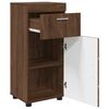 vidaXL Bathroom Cabinet Set TULUM Brown Oak 37 x 31.5 x 82 cm