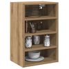 vidaXL Hanging Cabinet Riga Artisan Oak 40x29.5x60 cm Engineered Wood