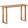 vidaXL Console Table 118x40x76 cm Solid Acacia Wood