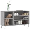 vidaXL Shoe Cabinet Grey Sonoma 102x36x60 cm Engineered Wood