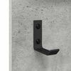 vidaXL Wall-Mounted Coat Rack with Shelf Concrete Grey 90 x 10 x 50 cm