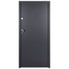 vidaXL Front Door Anthracite 100x200 cm Aluminium