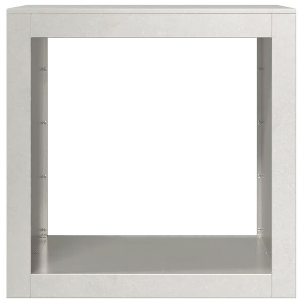 vidaXL Firewood Rack 60x40x60 cm Stainless Steel