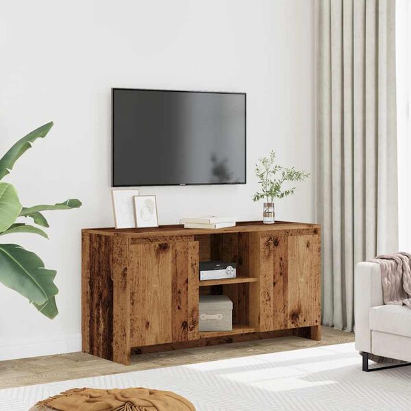 vidaXL TV Cabinet Old Wood 102x37.5x52.5 cm Engineered Wood
