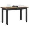 vidaXL Coffee Table Artisian Oak 60 x 30 x 36 cm Engineered Wood