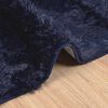 vidaXL Shaggy Rug High Pile NAVARRA Navy 200x200 cm Polyester