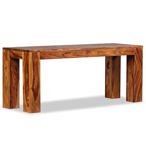 vidaXL Bench Solid Acacia Wood 110x35x45 cm