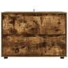 vidaXL Storage Cabinet Smoked Oak 80 x 48 x 57 cm Engineered Wood