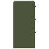 vidaXL File Cabinet Olive Green 44 x 50 x 106.5 cm Cold-Rolled Steel