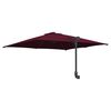 vidaXL Garden Parasol Bordeaux Red 248.5 x 247.5 x 160 cm
