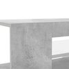 vidaXL TV Cabinet with LED Lights Concrete Grey 90x39x30 cm