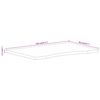 vidaXL Desk Top with Curve 120x50x2.5 cm Solid Wood Rough Mango