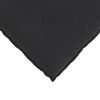 vidaXL Back Pillow Black 50 x 45 cm Corduroy Fabric