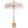 vidaXL Balinese Parasol with Base &Oslash; 180-190 cm Cream