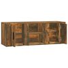 vidaXL TV Cabinet Smoked Oak 100x31.5x35 cm Engineered Wood