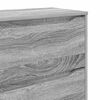 vidaXL Storage Cabinet Grey Sonoma 80 x 48 x 57 cm Engineered Wood