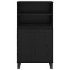 vidaXL Highboard Black 60 x 36 x 110 cm Engineered wood