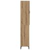 vidaXL Highboard Artisan Oak 69.5 x 34 x 180 cm Engineered Wood