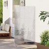 vidaXL Privacy Screen Grey 100 x 50 x 180 cm Steel